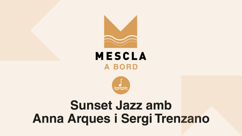 Mescla a Bord: Sunset Jazz amb Anna Arques i Sergi Trenzano