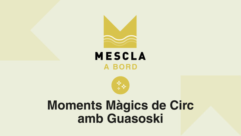 Mescla a Bord: Moments Màgics de Circ amb Guasoski