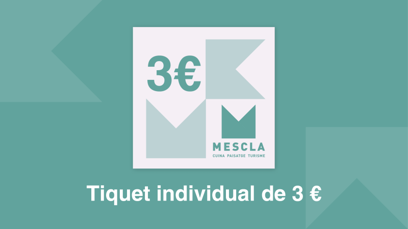 Tiquet individual de 3 €