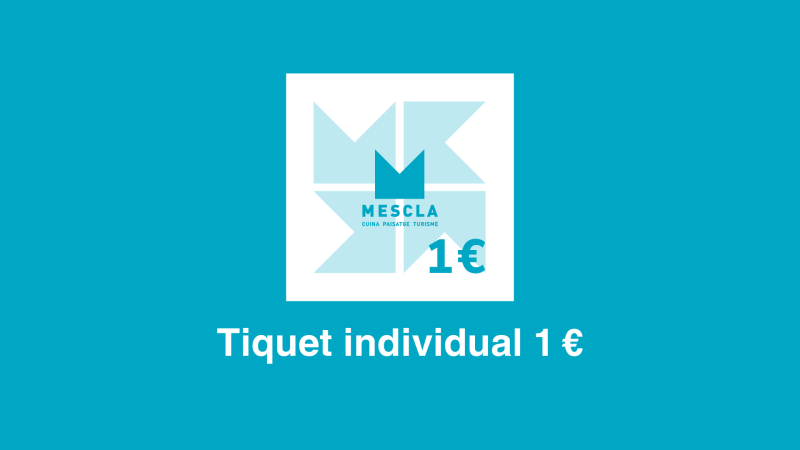 Tiquet individual d’1 €